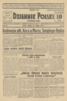 Dziennik Polski : wychodzi rano. R.3, 1937, nr 57