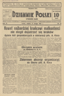 Dziennik Polski : wychodzi rano. R.3, 1937, nr 58
