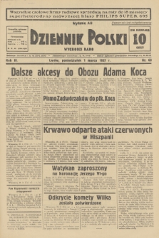 Dziennik Polski : wychodzi rano. R.3, 1937, nr 60