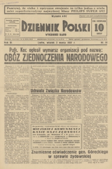 Dziennik Polski : wychodzi rano. R.3, 1937, nr 61