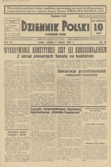 Dziennik Polski : wychodzi rano. R.3, 1937, nr 65