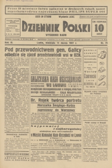 Dziennik Polski : wychodzi rano. R.3, 1937, nr 73