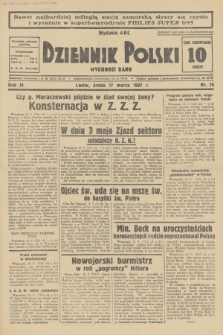 Dziennik Polski : wychodzi rano. R.3, 1937, nr 76