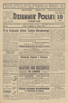Dziennik Polski : wychodzi rano. R.3, 1937, nr 80