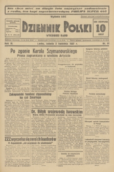 Dziennik Polski : wychodzi rano. R.3, 1937, nr 91