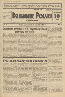 Dziennik Polski : wychodzi rano. R.3, 1937, nr 93