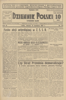 Dziennik Polski : wychodzi rano. R.3, 1937, nr 101
