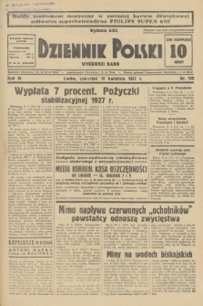 Dziennik Polski : wychodzi rano. R.3, 1937, nr 103