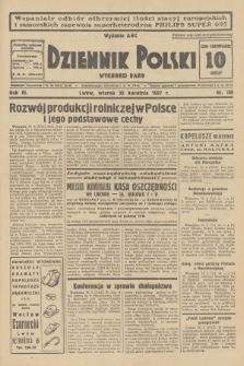 Dziennik Polski : wychodzi rano. R.3, 1937, nr 108