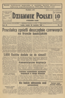 Dziennik Polski : wychodzi rano. R.3, 1937, nr 118