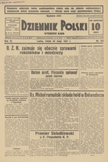 Dziennik Polski : wychodzi rano. R.3, 1937, nr 142