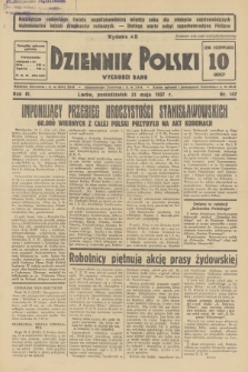 Dziennik Polski : wychodzi rano. R.3, 1937, nr 147