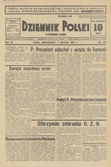Dziennik Polski : wychodzi rano. R.3, 1937, nr 154