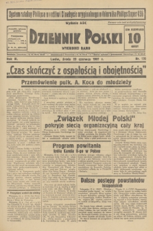 Dziennik Polski : wychodzi rano. R.3, 1937, nr 170