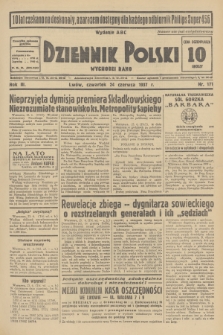 Dziennik Polski : wychodzi rano. R.3, 1937, nr 171