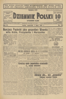 Dziennik Polski : wychodzi rano. R.3, 1937, nr 178