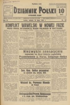 Dziennik Polski : wychodzi rano. R.3, 1937, nr 187