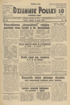 Dziennik Polski : wychodzi rano. R.3, 1937, nr 190