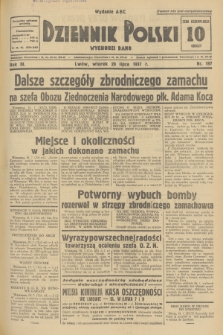 Dziennik Polski : wychodzi rano. R.3, 1937, nr 197