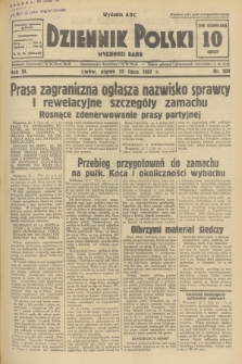 Dziennik Polski : wychodzi rano. R.3, 1937, nr 200