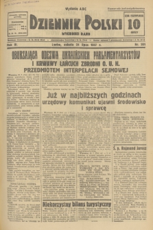 Dziennik Polski : wychodzi rano. R.3, 1937, nr 201