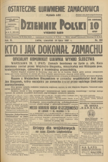 Dziennik Polski : wychodzi rano. R.3, 1937, nr 206