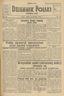 Dziennik Polski : wychodzi rano. R.3, 1937, nr 214