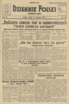 Dziennik Polski : wychodzi rano. R.3, 1937, nr 219