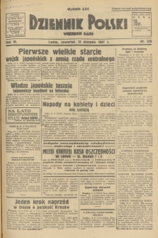Dziennik Polski : wychodzi rano. R.3, 1937, nr 220