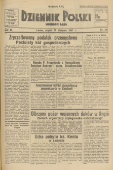 Dziennik Polski : wychodzi rano. R.3, 1937, nr 221