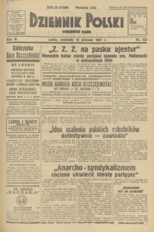 Dziennik Polski : wychodzi rano. R.3, 1937, nr 223