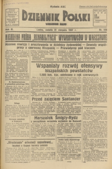 Dziennik Polski : wychodzi rano. R.3, 1937, nr 229