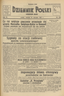 Dziennik Polski : wychodzi rano. R.3, 1937, nr 232