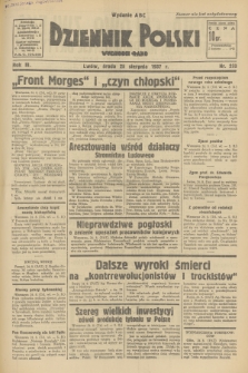 Dziennik Polski : wychodzi rano. R.3, 1937, nr 233