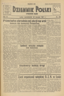 Dziennik Polski : wychodzi rano. R.3, 1937, nr 238