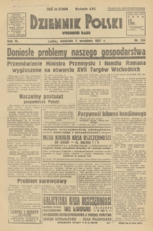 Dziennik Polski : wychodzi rano. R.3, 1937, nr 244