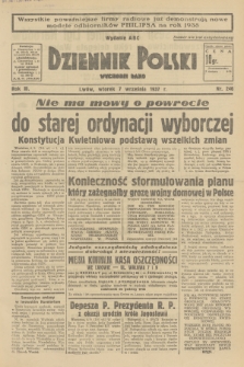 Dziennik Polski : wychodzi rano. R.3, 1937, nr 246