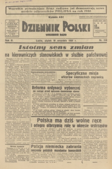 Dziennik Polski : wychodzi rano. R.3, 1937, nr 249