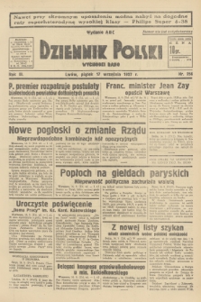 Dziennik Polski : wychodzi rano. R.3, 1937, nr 256