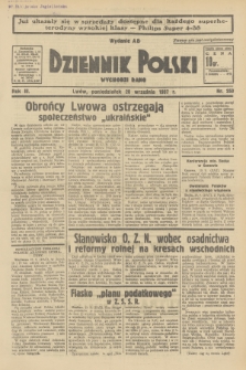 Dziennik Polski : wychodzi rano. R.3, 1937, nr 259