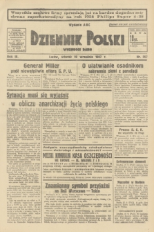 Dziennik Polski : wychodzi rano. R.3, 1937, nr 267