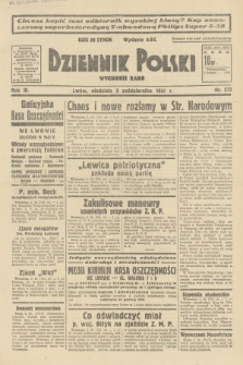 Dziennik Polski : wychodzi rano. R.3, 1937, nr 272
