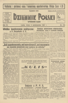 Dziennik Polski : wychodzi rano. R.3, 1937, nr 275