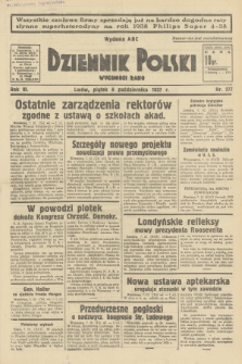 Dziennik Polski : wychodzi rano. R.3, 1937, nr 277
