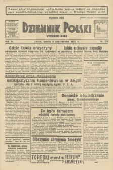 Dziennik Polski : wychodzi rano. R.3, 1937, nr 278
