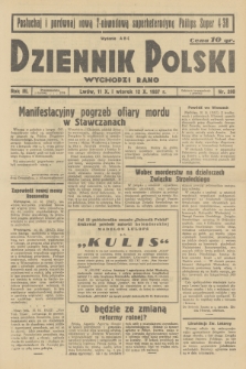 Dziennik Polski : wychodzi rano. R.3, 1937, nr 280