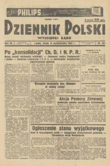 Dziennik Polski : wychodzi rano. R.3, 1937, nr 281