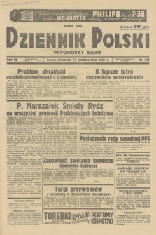 Dziennik Polski : wychodzi rano. R.3, 1937, nr 285