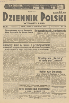 Dziennik Polski : wychodzi rano. R.3, 1937, nr 290
