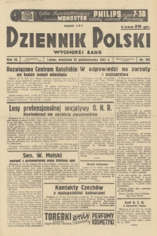 Dziennik Polski : wychodzi rano. R.3, 1937, nr 292